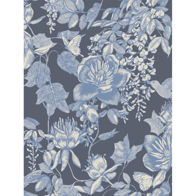 Tivoli Floral Wallpaper Roll
