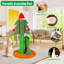Tall Christmas Tree Cat Scratcher With 3 Posts