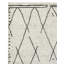 Organic Hand Knotted Geometric Area Rug-1496080311