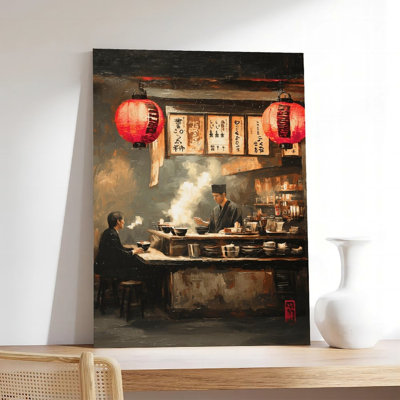 Canvas Wall Art Japanese Izakaya Ramen Shop Art Print Wall Decor Vintage Poster Print Home Decor