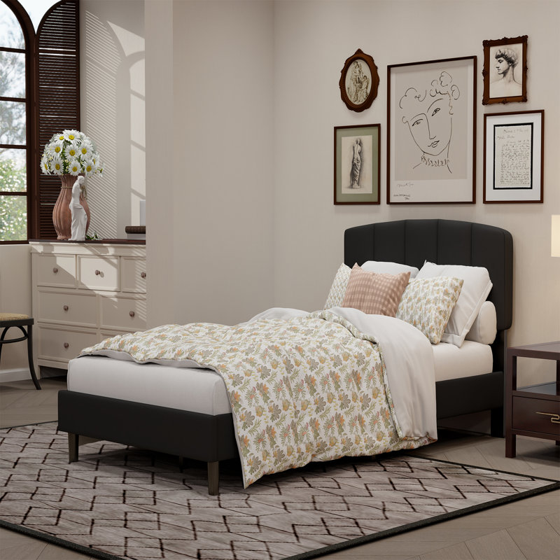 Upholstered Platform Bed