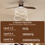 106.68cm Ceiling Fan with LED Lights-1076511454-1076511448