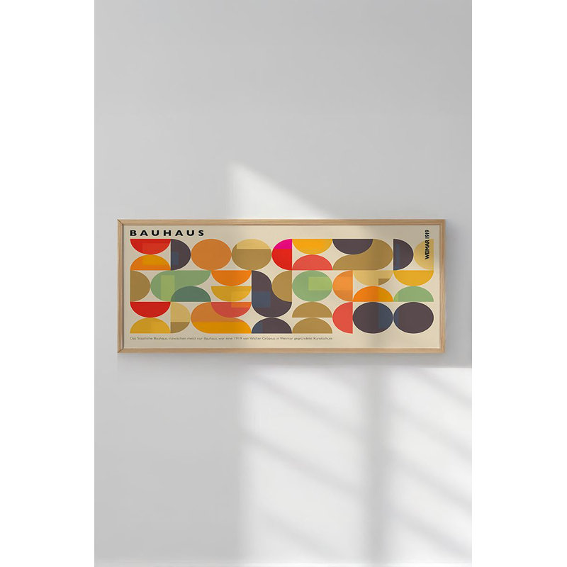 Peinture décorative encadrée