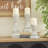 11.85'' H Wood Tabletop Candlestick-1749931947