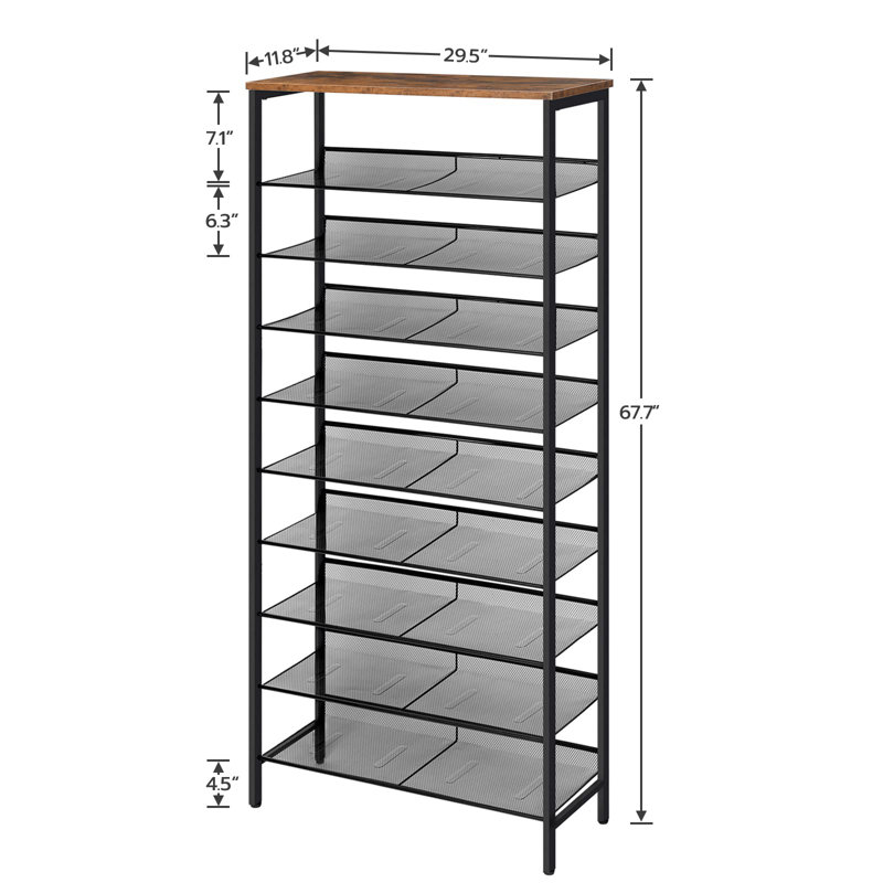 36 Pair Boot Storage