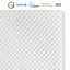 Surmatelas en mousse viscoélastique gélifiée 3 po avec housse de refroidissement élégante-2102655450-2110416975