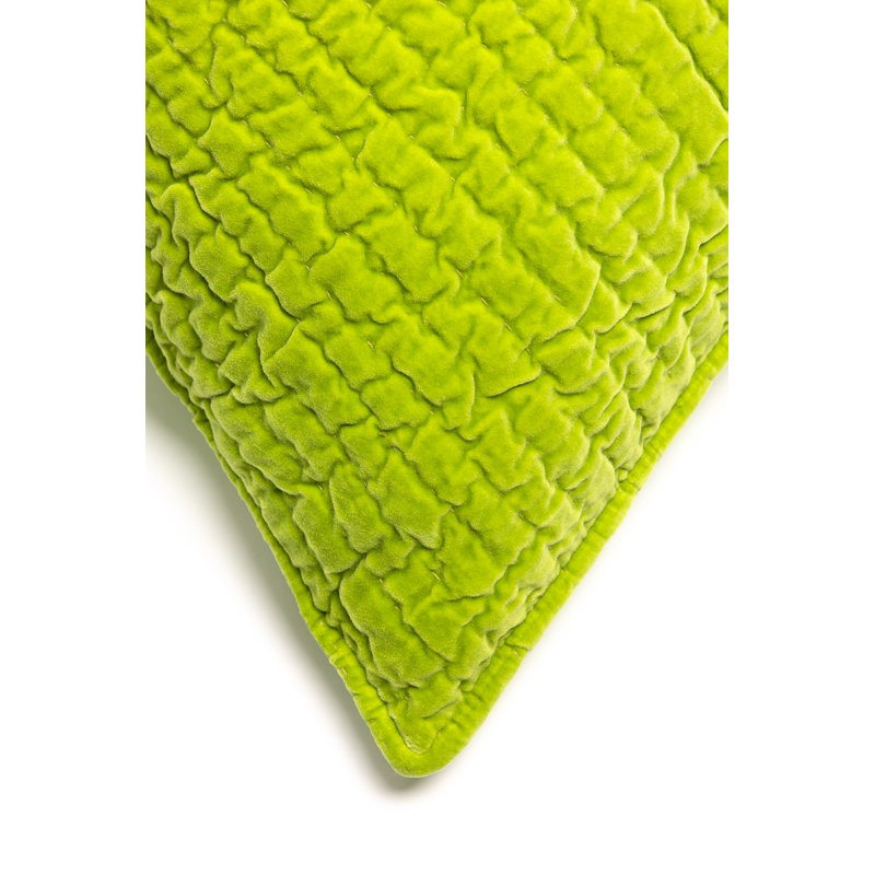 Courtepointe Ethan, lime, très grand, King Quilt