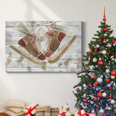 Pinecone Lodge Collection A-Gallery Wrapped Canvas