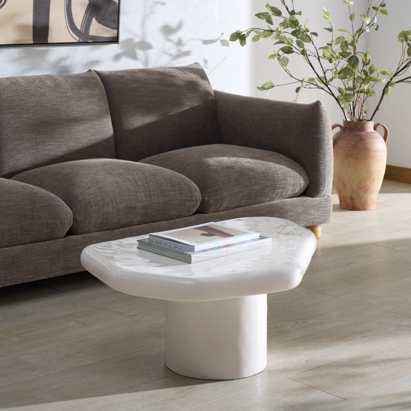 Table basse Clarendon, Blanc
