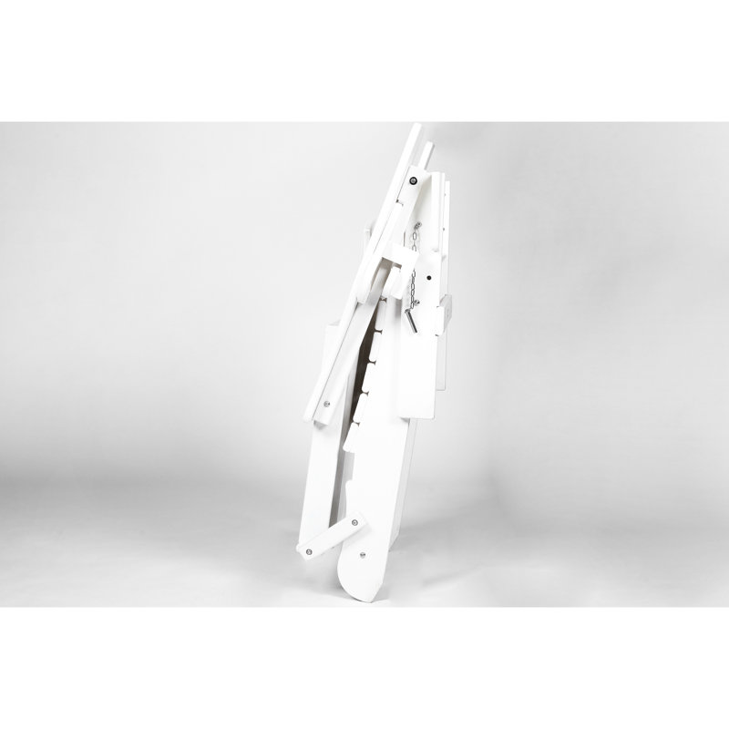 3 chaises, blanc. Profitez des loisirs dans un fauteuil confortable. . Temps. Assemblage sans effort pliant pour l'extérieur 3. Rapide à assembler