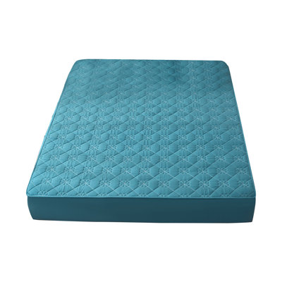 Fitted Sheet Fitted Sheet- Protective Cover For Bed Mattress- Pocket Fitted Sheet- Winter Warm- Breathable- Non-Slip For Skin Bed Sheet- Cotton Quilted Fitted S