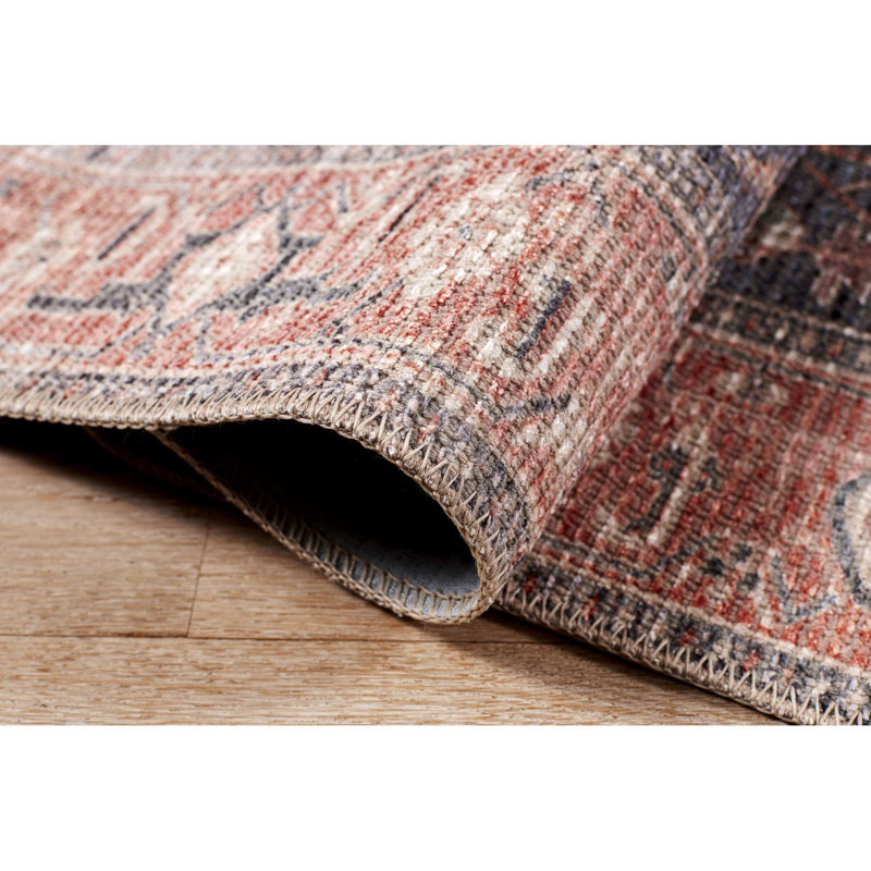 Avalon Persian Border Area Rug, Rectangle 5' x 7'6"