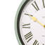 Acctim Turin Wall Clock Outdoor & Indoor Use Weatherproof Quartz Roman Numerals Myrtle 35cm-86144545