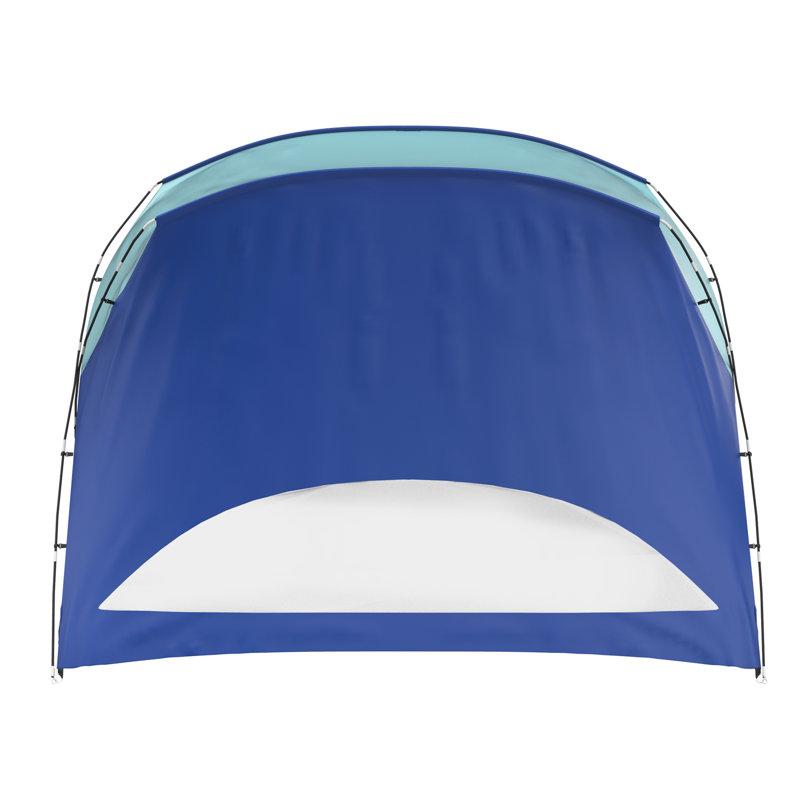 Abri de plage Wakeman 178 cm (H) x 274 cm (L) x 183 cm (P) avec sac de transport, bleu, Bleu