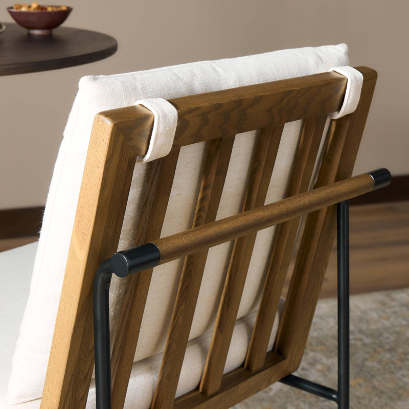 Westgate Solid Wood 26" Counter Stool, Savile Flax, Bar Stool (30" Seat Height)