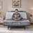 Zero Gravity Adjustable Bed with Upholstered Headboard