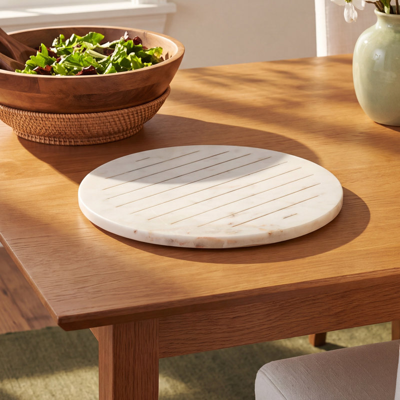 Zayden Marble Round Cutting Board