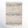 Rune Striped Handmade Tufted Wool Area Rug in Beige/Charcoal