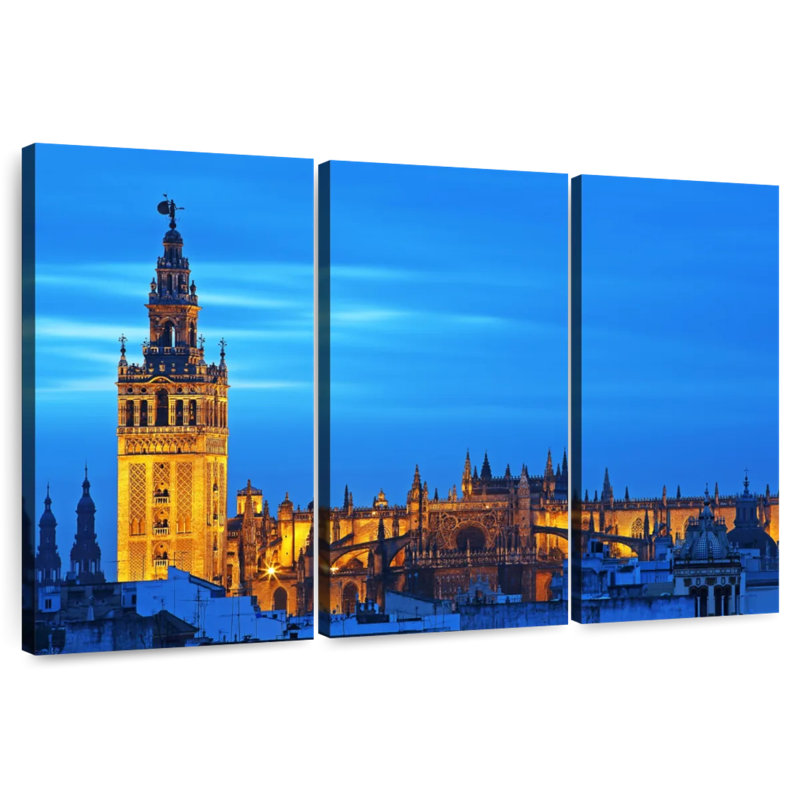 Seville Cathedral Before Dark