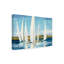 « voiles on horizon », reproduction de peinture à l’acrylique sur toile tendue-33407156
