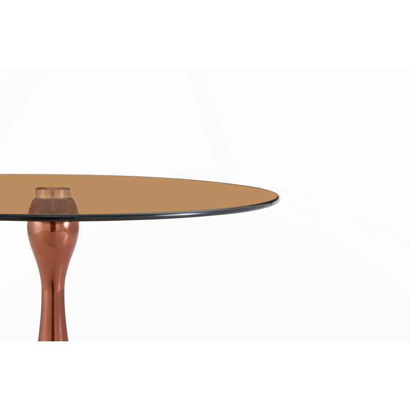 Petite table d'appoint en métal