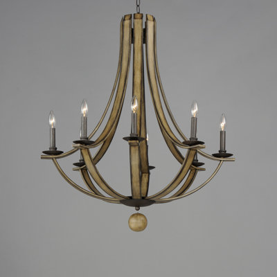 Lustre à 8 lumières Borhane