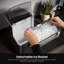     Machine à glaçons de comptoir, machine à glaçons à croquer Sonic 35 lb / 24 H, première glace de 7 minutes, réservoir d'eau de 1,2 L, panier à glace de 2,2 lb, machine à glaçons autonettoyante pour bar de cuisine à domicile-88588226