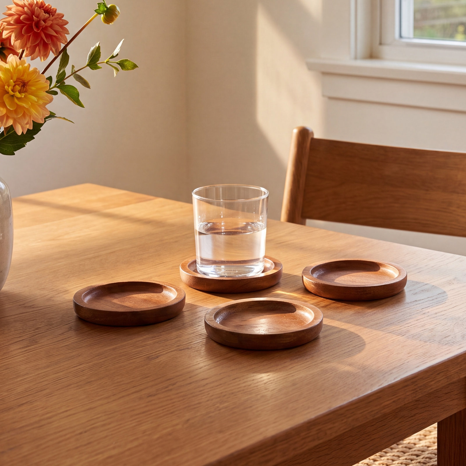 Kona Wood Coasters