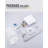 Single Handle Square 1 -Spray Shower Faucet 1.8 GPM With 15 In. Shower Arm And Pressure Balance-111448609