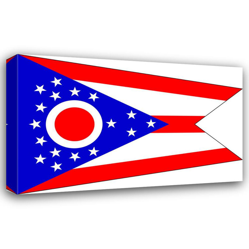 Ohio State, 15" H x 24" W