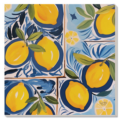 Carré décoratif en pierre Cucina Al Limone
