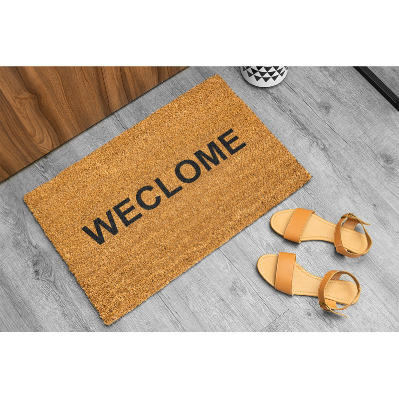 Welcome Inspired Still Game Tv Show Coir Doormat 