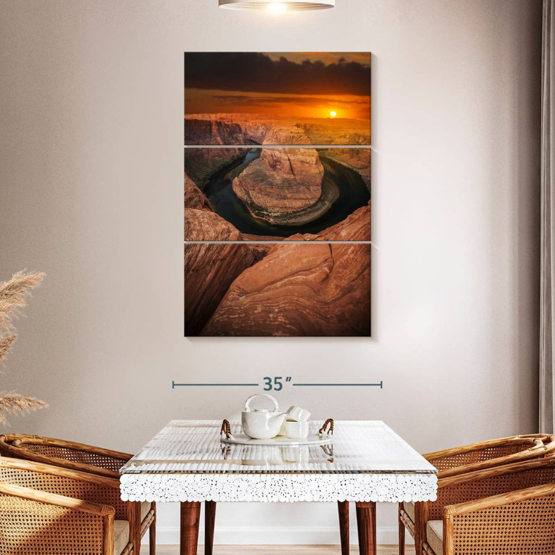 Alvord Arizona Horseshoe Bend, H 38 po x l 24 po
