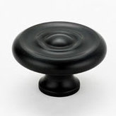 Poignée champignon, Bronze, H 0,875 po x l 1 po x P 0,5625 po