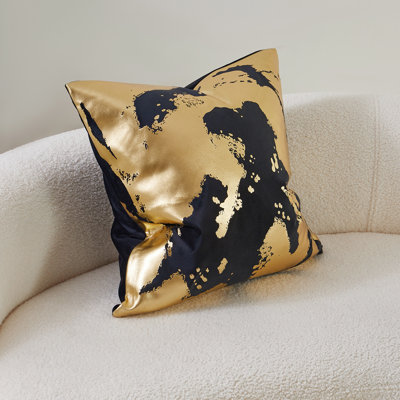 Abstract Velvet Reversible Pillow Cover