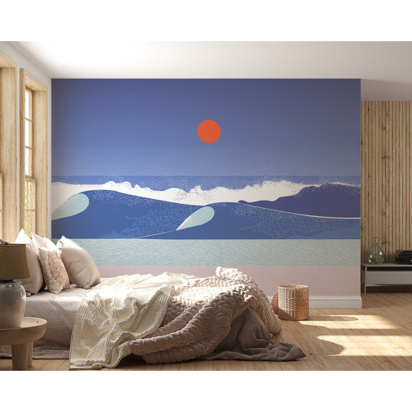 Dovecove Angelyn Peel & Stick Wall Mural | Wayfair