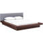 Grand lit plateforme en tissu Modway Freja-217257149