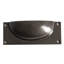 Hammer & Tongs - Rectangular Cabinet Cup Handle - W130mm x H50mm - Raw