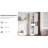 69" H Grey Storage Cabinet With 2 Doors And 1 Drawer. Adjustable Shelves, For Bathroom, Living Room, Entryway, Kitchen Narrow Space Tall Barn Drawer, Grey, Multipurpose Kitchen, Abundant-561631480