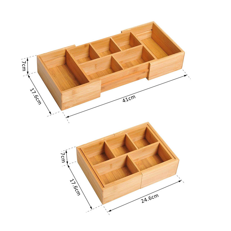 Wood Flatware Caddy