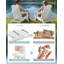  Chaise pliante Adirondack, chaise d'extérieur en bois massif avec accoudoirs larges, blanc-1480937717