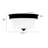 Strayhan 13" Wide 2-Light Flush Mount-969989895