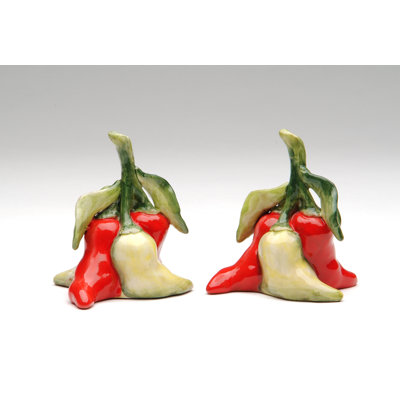 Cosmos Gifts Chili Salt and Pepper Set