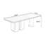 Grand bureau rectangulaire en bois massif-1636205742