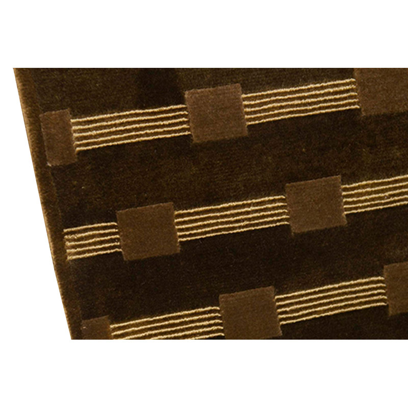 Hand-Knotted High-Quality Taupe Area Rug