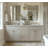 Contemporary Concave Scalloped Irregular Bathroom Vanity Mirror | Stainless Steel Frame-1125657032-1125657035