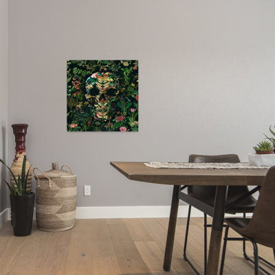 Art contemporain fleur gothique contemporain