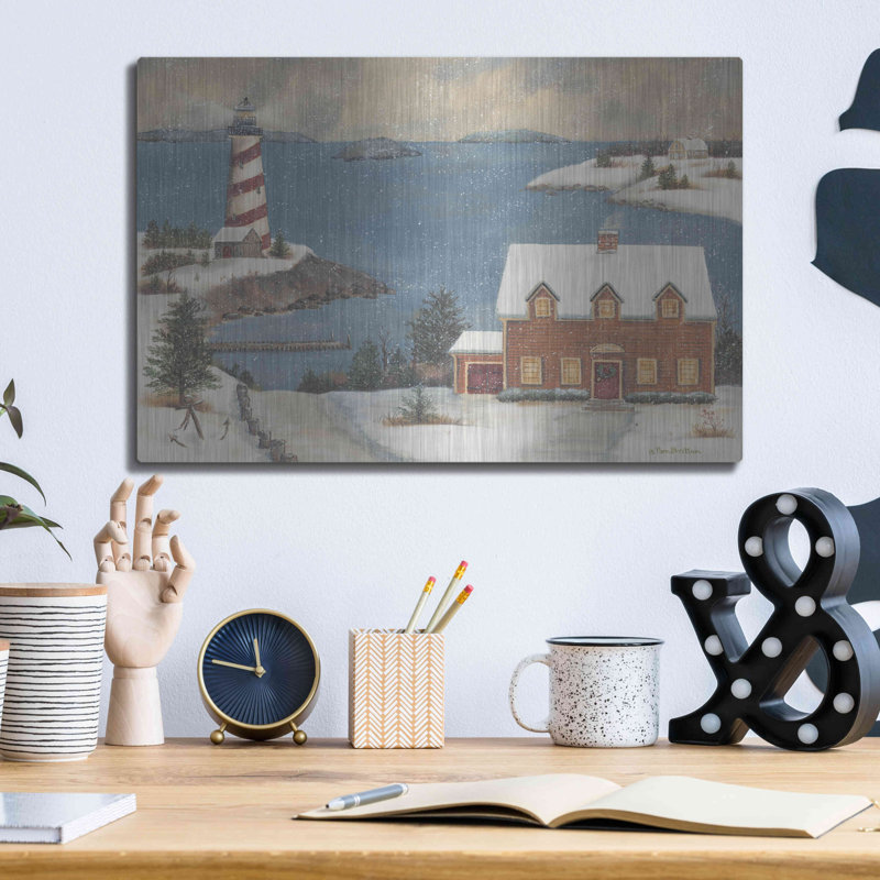 «Candy Cane Bay» par Pam Britton, H 12 po x l 16 po