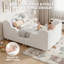 Toddler Cloud‑Shaped Upholstered Bed Frame, Child‑Safe Rounded Edges, Easy Assembly, Kids Bedroom Furniture-208315852