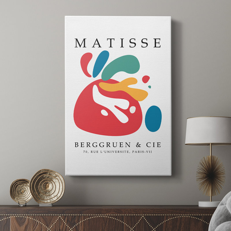 Matisse CECXXXIX, reproduction encadrée - galerie Cavas, H 36 po x l 24 po